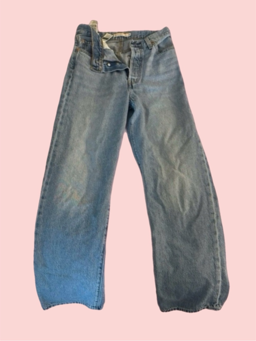 levi’s ribcage straight ankle jeans - light wash